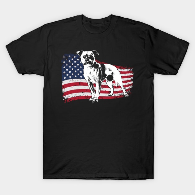 American Bulldog funny gift Shirt T-Shirt by smak